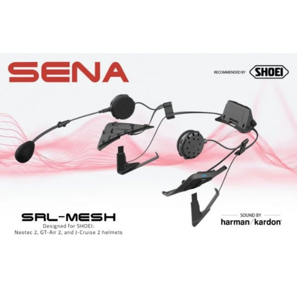 Sena SRL Mesh GT-Air II Intercom - Designed for SHOEI Neotec 2, GT
