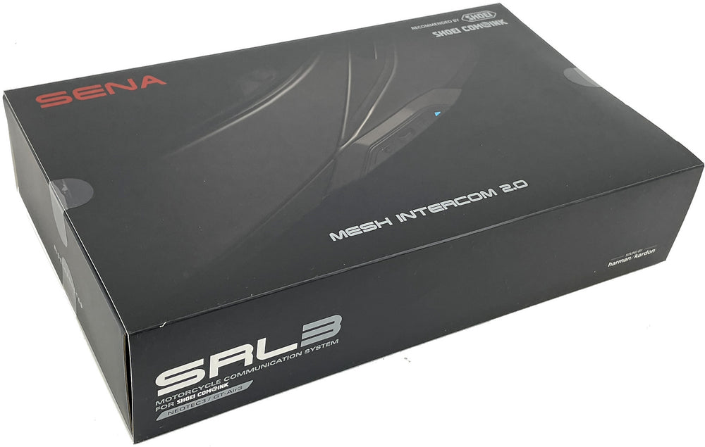 Sena SRL3 Bluetooth Intercom - Suits Shoei GT-Air 3 & Neotec 3