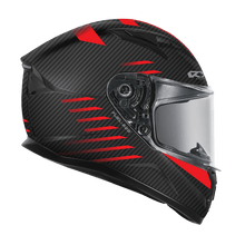 Load image into Gallery viewer, RXT 825 Street 2 Fuel Matte Carbon Black/Red Helmet