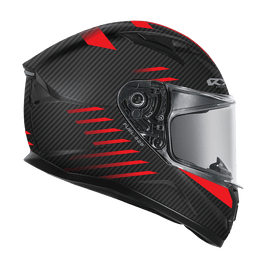 RXT 825 Street 2 Fuel Matte Carbon Black/Red Helmet