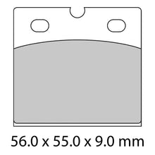 Load image into Gallery viewer, FERODO Brake Disc Pad Set - FDB108 CPRO Ceramic Grip Pro Compound - Non Sintered for Competition use