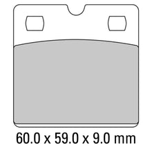 Load image into Gallery viewer, FERODO Brake Disc Pad Set - FDB204 P Platinum Compound - Non Sinter for Road or Competition