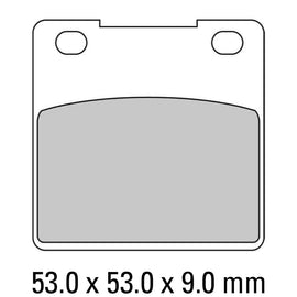 FERODO Disc  Pad Set, Sintered - FDB338 in Sinter Grip  ST