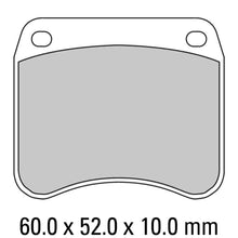 Load image into Gallery viewer, FERODO Brake Disc Pad Set - FDB342 P Platinum Compound - Non Sinter for Road or Competition