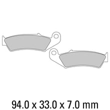Load image into Gallery viewer, FERODO Brake Disc Pad Set - FDB495 P Platinum Compound - Non Sinter for Road or Competition