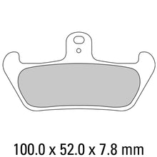 Load image into Gallery viewer, FERODO Brake Disc Pad Set - FDB529 P Platinum Compound - Non Sinter for Road or Competition