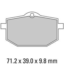 Load image into Gallery viewer, FERODO Brake Disc Pad Set - FDB583 P Platinum Compound - Non Sinter for Road or Competition