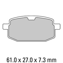 Load image into Gallery viewer, FERODO Brake Disc Pad Set - FDB636 EF ECO Friction Compound - Non Sinter for Road