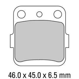 FERODO Brake Disc Pad Set - FDB661 P Platinum Compound - Non Sinter for Road or Competition