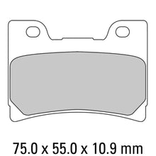 Load image into Gallery viewer, FERODO Brake Disc Pad Set - FDB666 P Platinum Compound - Non Sinter for Road or Competition