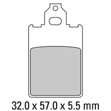 Load image into Gallery viewer, FERODO Brake Disc Pad Set - FDB697 S Scooter Compound - Non Sinter for Road