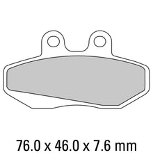 Load image into Gallery viewer, FERODO Brake Disc Pad Set - FDB706 P Platinum Compound - Non Sinter for Road or Competition