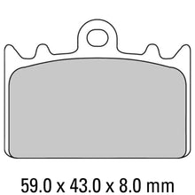 Load image into Gallery viewer, FERODO Brake Disc Pad Set - FDB741 P Platinum Compound - Non Sinter for Road or Competition
