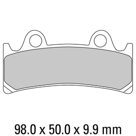 FERODO Brake Disc Pad Set - FDB864 ST