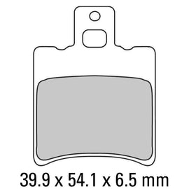 FERODO Brake Disc Pad Set - FDB889 AG Argento Compound - Non Sinter for Road