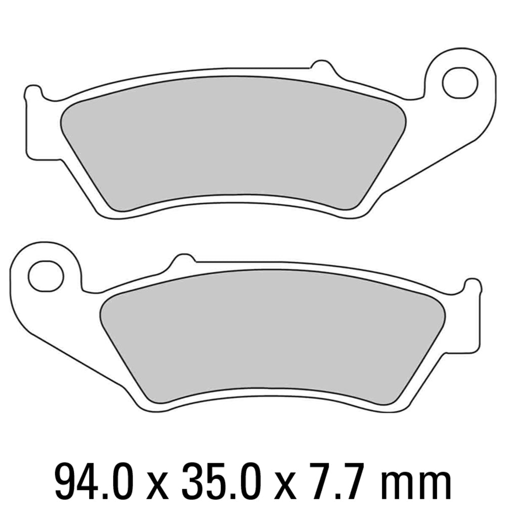 FERODO Brake Disc Pad Set - FDB892 SG Sinter Grip SG Compound - Road, Off-Road or Competition