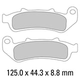 FERODO Brake Disc Pad Set - FDB2002 P Platinum Compound - Non Sinter for Road or Competition