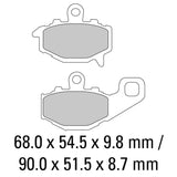 FERODO Brake Pad Set - FDB2012 ST