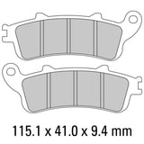 FERODO Brake Disc Pad Set - FDB2075 ST