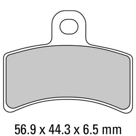 FERODO Brake Disc Pad Set - FDB2103 P Platinum Compound - Non Sinter for Road or Competition