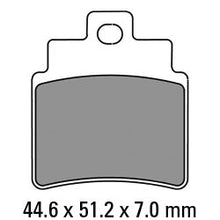 Load image into Gallery viewer, FERODO Brake Disc Pad Set - FDB2141 EF ECO Friction Compound - Non Sinter for Road