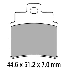 FERODO Brake Disc Pad Set - FDB2141 SG Sinter Grip SG Compound - Road, Off-Road or Competition