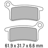 FERODO Brake Disc Pad Set - FDB2157 SG Sinter Grip SG Compound - Road, Off-Road or Competition