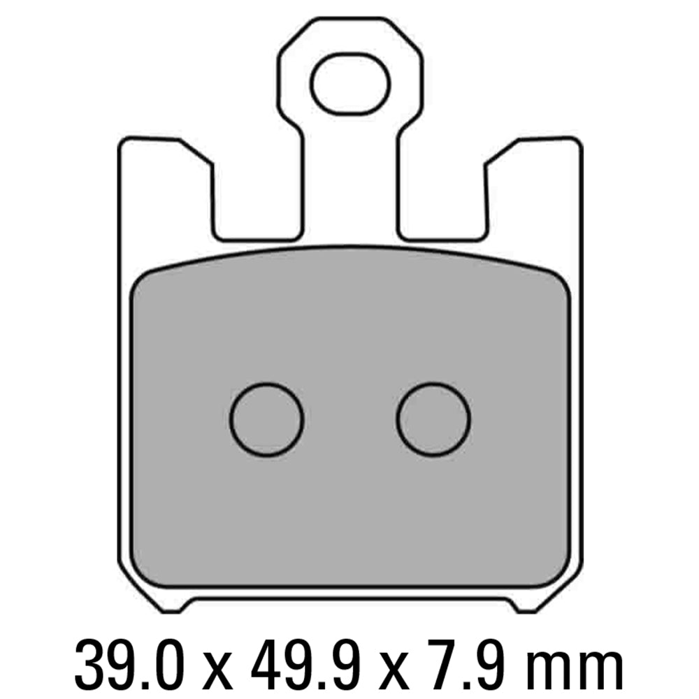 FERODO Race Brake Disc Pad Set - FDB2164 XRAC