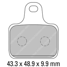 Load image into Gallery viewer, FERODO Race Brake Disc Pad Set - FDB2166 XR (Set Of 4 Pads)