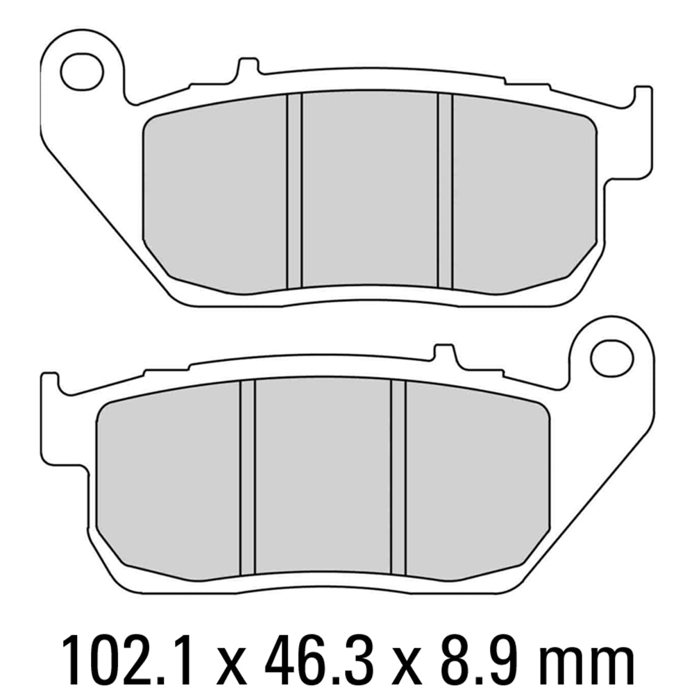 FERODO Brake Disc Pad Set - FDB2179 ST