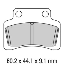 Load image into Gallery viewer, FERODO Brake Disc Pad Set - FDB2191 EF ECO Friction Compound - Non Sinter for Road