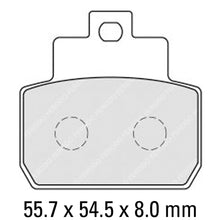 Load image into Gallery viewer, FERODO Brake Disc Pad Set - FDB2207 EF ECO Friction Compound - Non Sinter for Road
