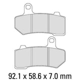 FERODO Brake Disc Pad Set - FDB2210 ST