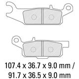 FERODO Brake Disc Pad Set - FDB2232 SG Sinter Grip SG Compound - Road, Off-Road or Competition