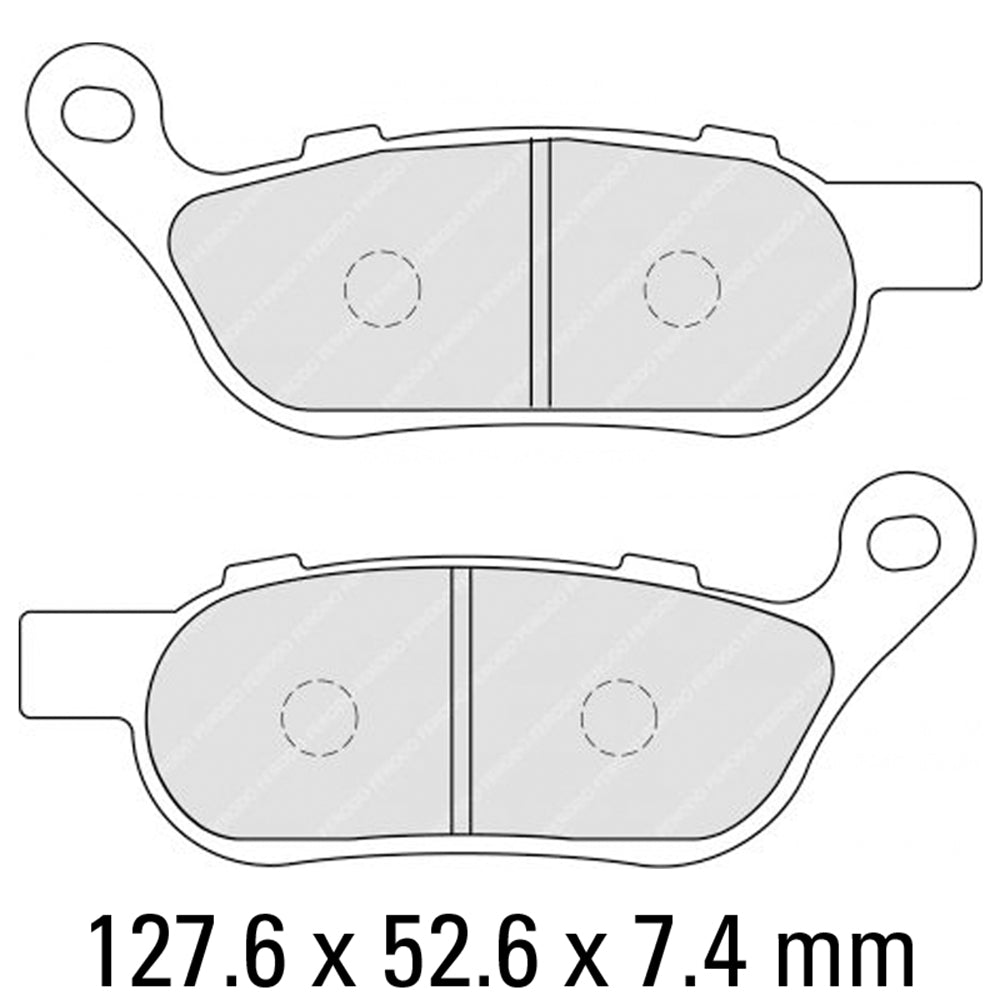 FERODO Brake Disc Pad Set - FDB2251 ST