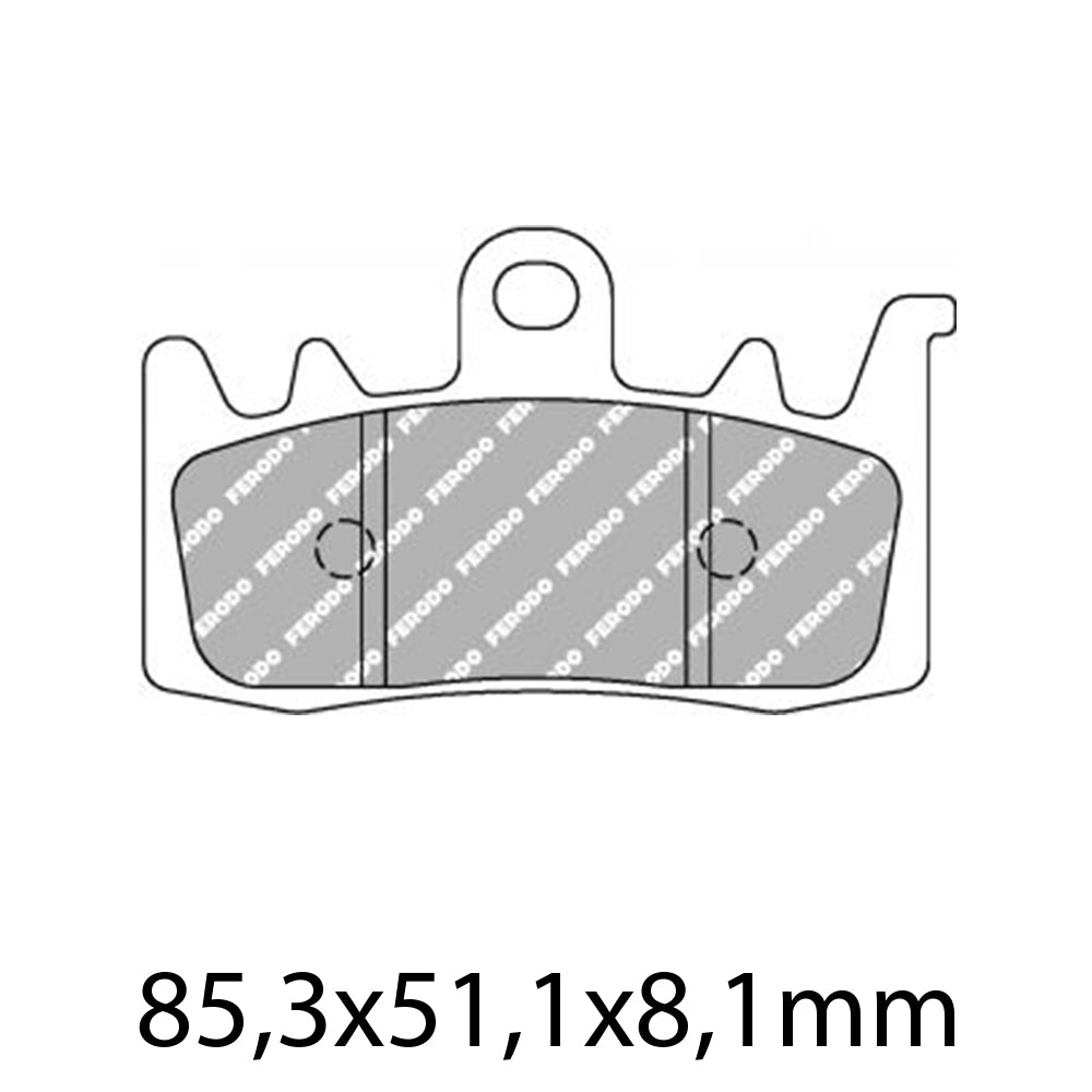 FERODO Brake Disc Pad Set - FDB2265 ST