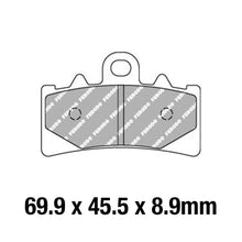 Load image into Gallery viewer, FERODO Brake Disc Pad Set - FDB2266 EF ECO Friction Compound - Non Sinter for Road
