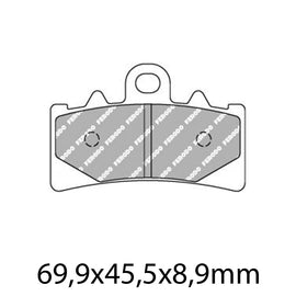 FERODO Brake Disc Pad Set - FDB2266 ST