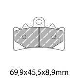 FERODO Brake Disc Pad Set - FDB2266 ST