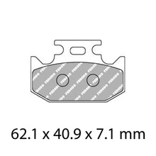 Load image into Gallery viewer, FERODO Brake Disc Pad Set - FDB2270 P Platinum Compound - Non Sinter for Road or Competition