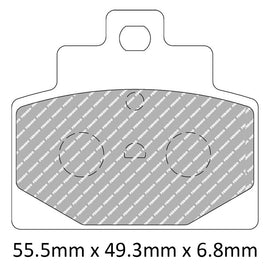 FERODO Brake Disc Pad Set - FDB2277 AG Argento Compound - Non Sinter for Road
