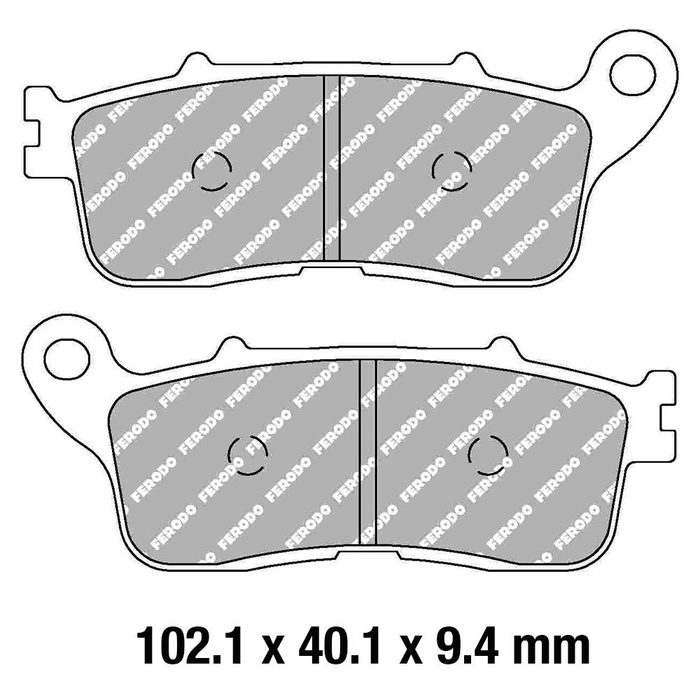 FERODO Brake Disc Pad Set - FDB2281 ST