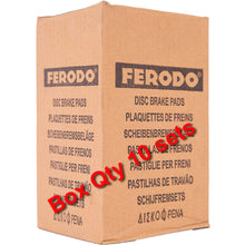 Load image into Gallery viewer, FERODO Brake Disc Pad Set - FDB2291 EF ECO Friction Compound - Non Sinter for Road