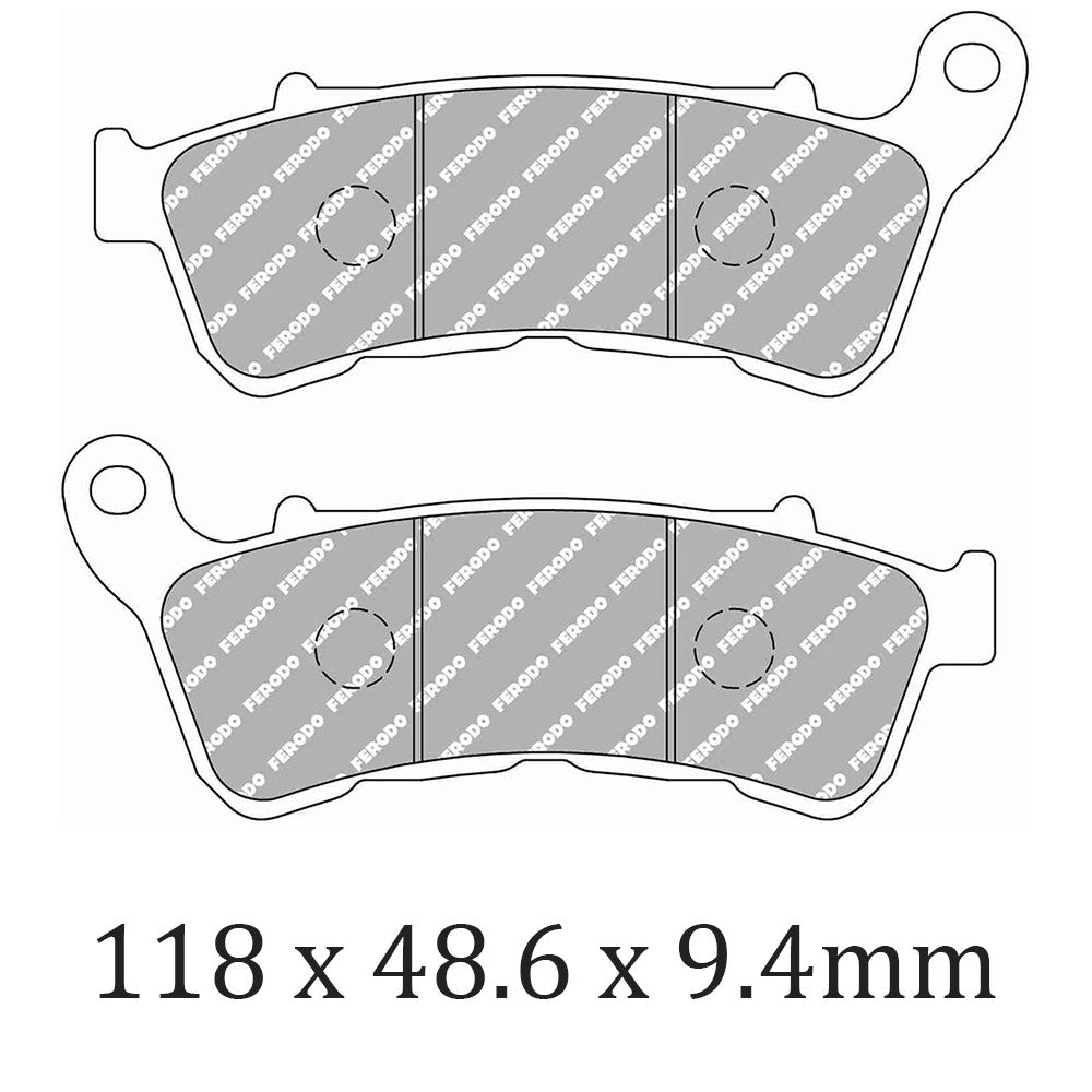 FERODO Brake Disc Pad Set - FDB2299 ST