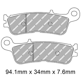 FERODO SinterGrip Racing Brake Pad Set - FDB2323  ZRSinter Grip ZR Compound - Competition