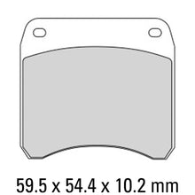 Load image into Gallery viewer, FERODO Brake Disc Pad Set - FRP213 P Platinum Compound - Non Sinter for Road or Competition