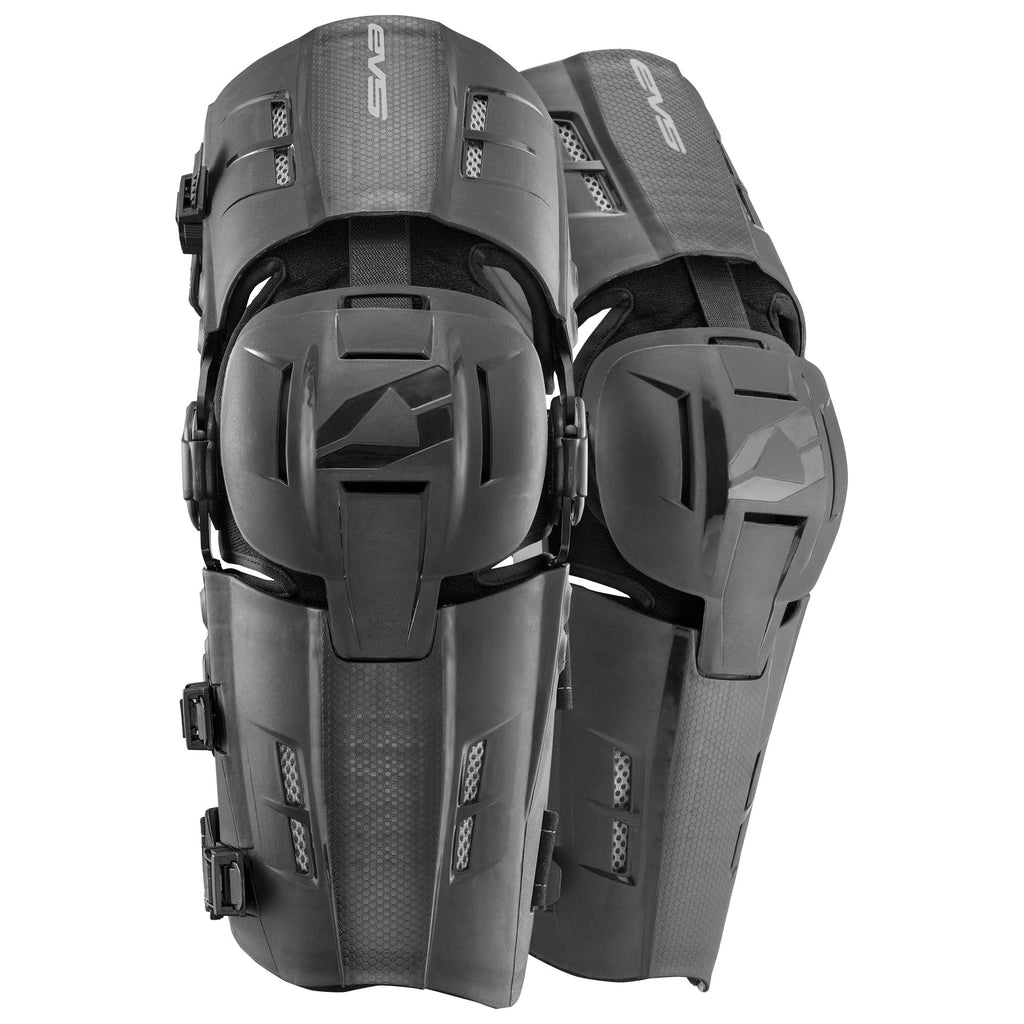 Evs Rs9 Knee Brace - Pair - Black