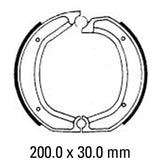 FERODO Brake Shoe Set - FSB700