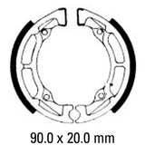 FERODO Brake Shoe Set - FSB726