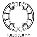 FERODO Brake Shoe Set - FSB741